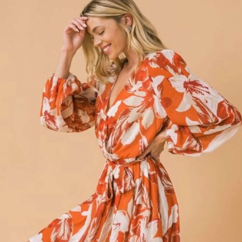 Beautiful Printed Woven Mini Dress